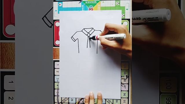 Learn to draw a school uniform. #drawing #school #uniform
