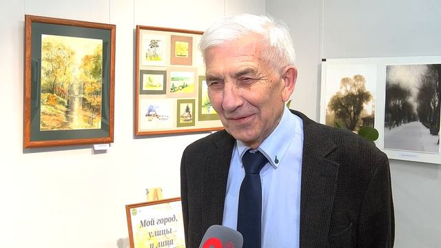 Персональная выставка Николая Левченко «Мой город, улицы и лица» открылась в Благовещенске