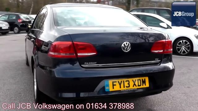 2013  Volkswagen Passat  S  1.6l Night Blue Metallic FY13XDM for sale at JCB VW Medway