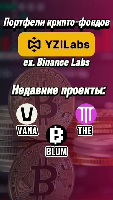 Криптопортфель YziLabs (ex. Binance Labs)
#криптовалюта #трейдинг #инвестиции #биткойн