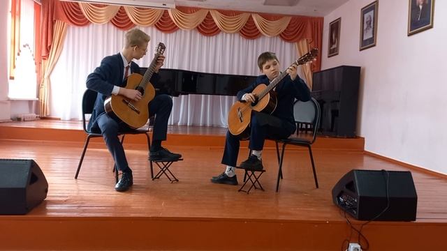 Дуэт гитаристов ТюняковС., Слуцкий Д.