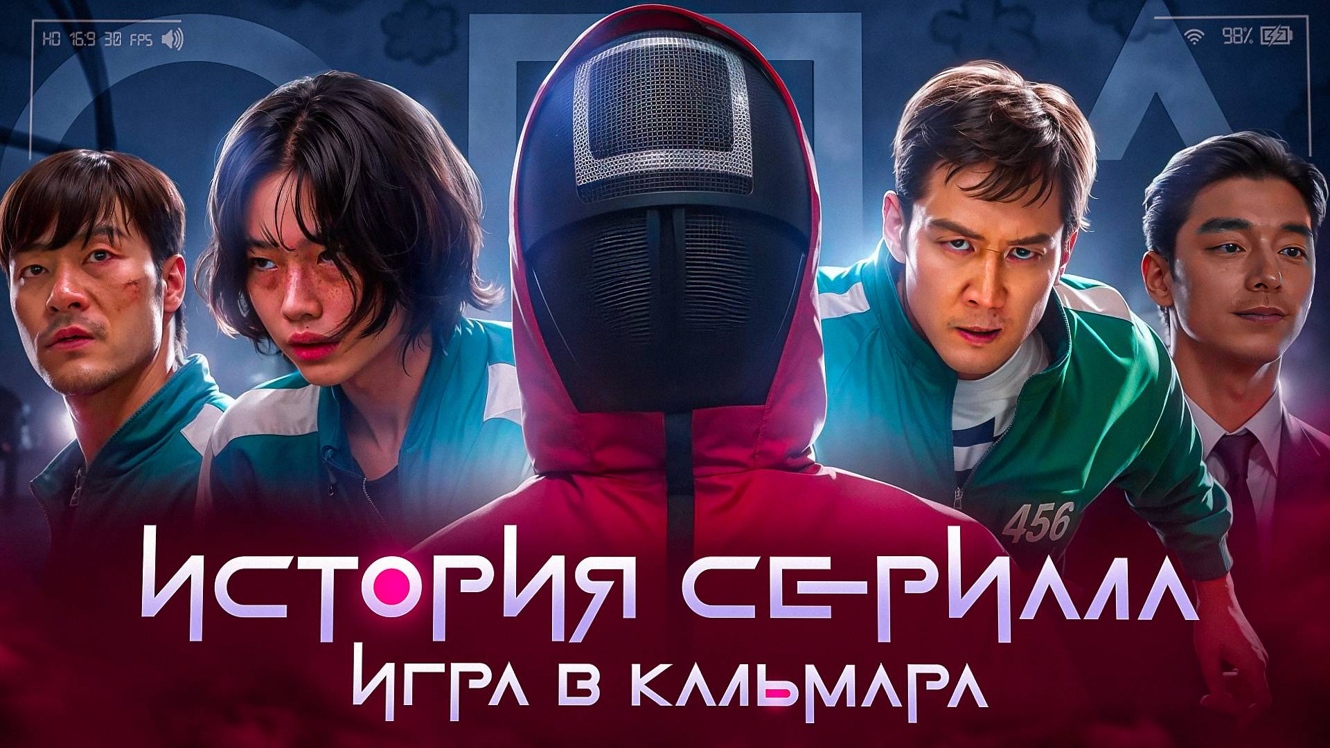 ИГРА В КАЛЬМАРА: О ЧЁМ БЫЛ СЕРИАЛ? | ИСТОРИЯ СЕРИАЛА ИГРЫ В КАЛЬМАРА