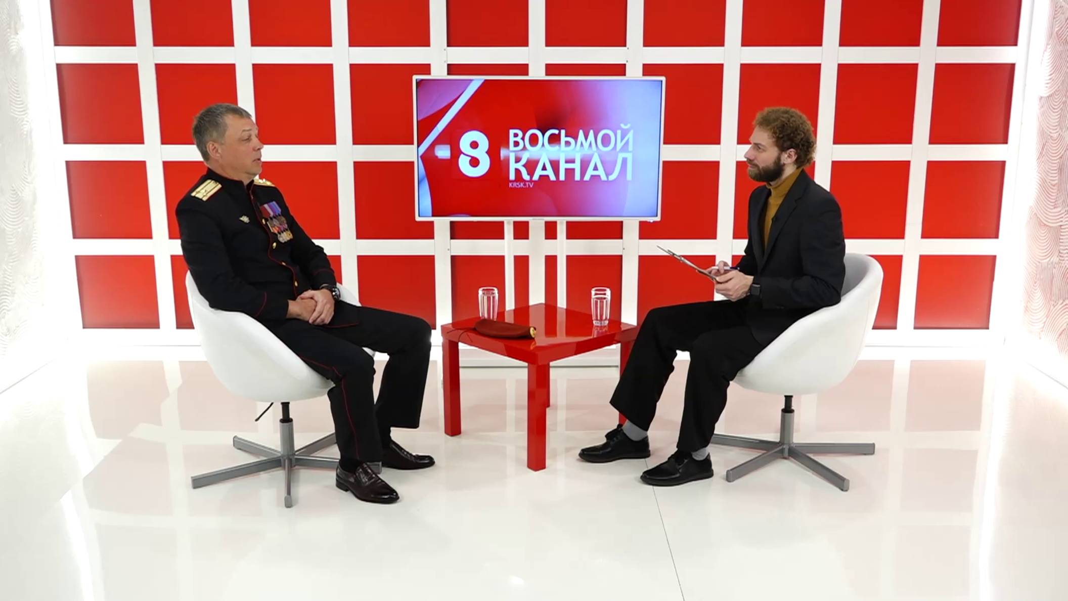 Интервью на 8 канале. Артур Лукава, Михаил Бушин