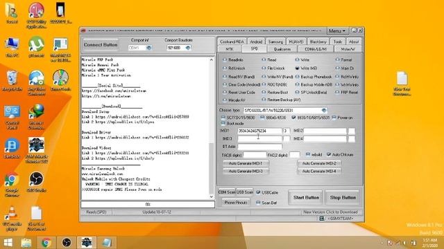 SPD keypad mobiles imei repair by miracle box| All spd spreadtrum imei repair |