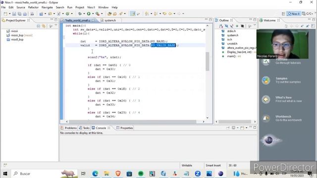 control de un servomotor aplicando vhdl y procesador nios II