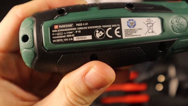 Cordless Screwdriver with Torque  Pre-Selection from PARKSIDE (ref: PASD 4 A1)