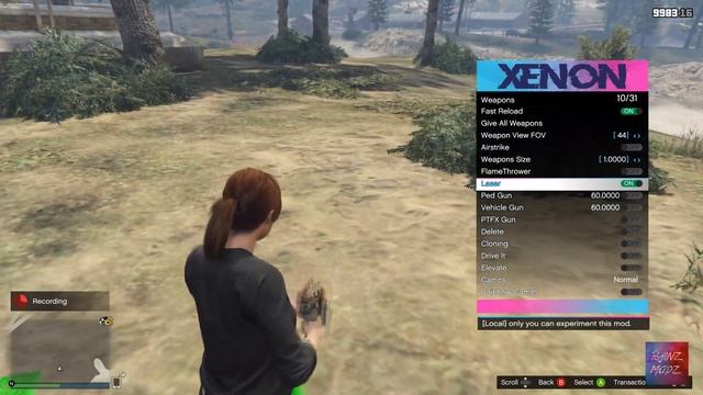 GTA 5 1.48 PC - Xenon menu V1 [Undetected]