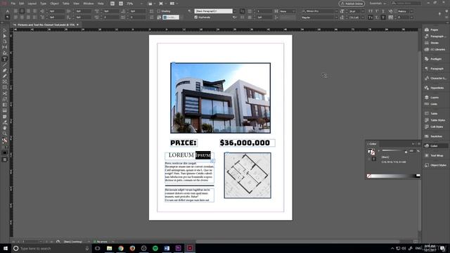 Adobe InDesign Lecture 15:  Text Formatting
