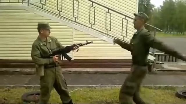 Обезвреживание ак47 за 1 секунду