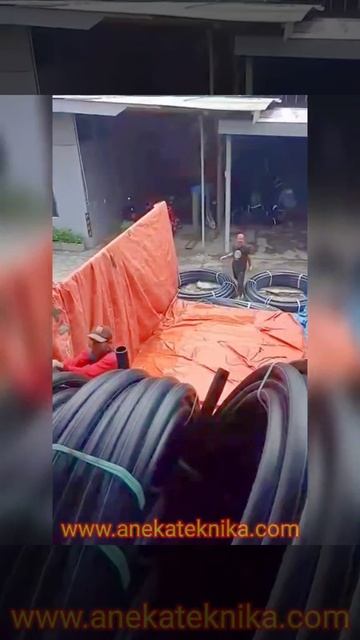 Pipa HDPE Rol diameter 63mm 2 inch