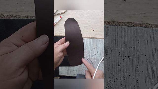 1-я часть изготовления собственного чехла под транспортёр (из чистой кожи)...