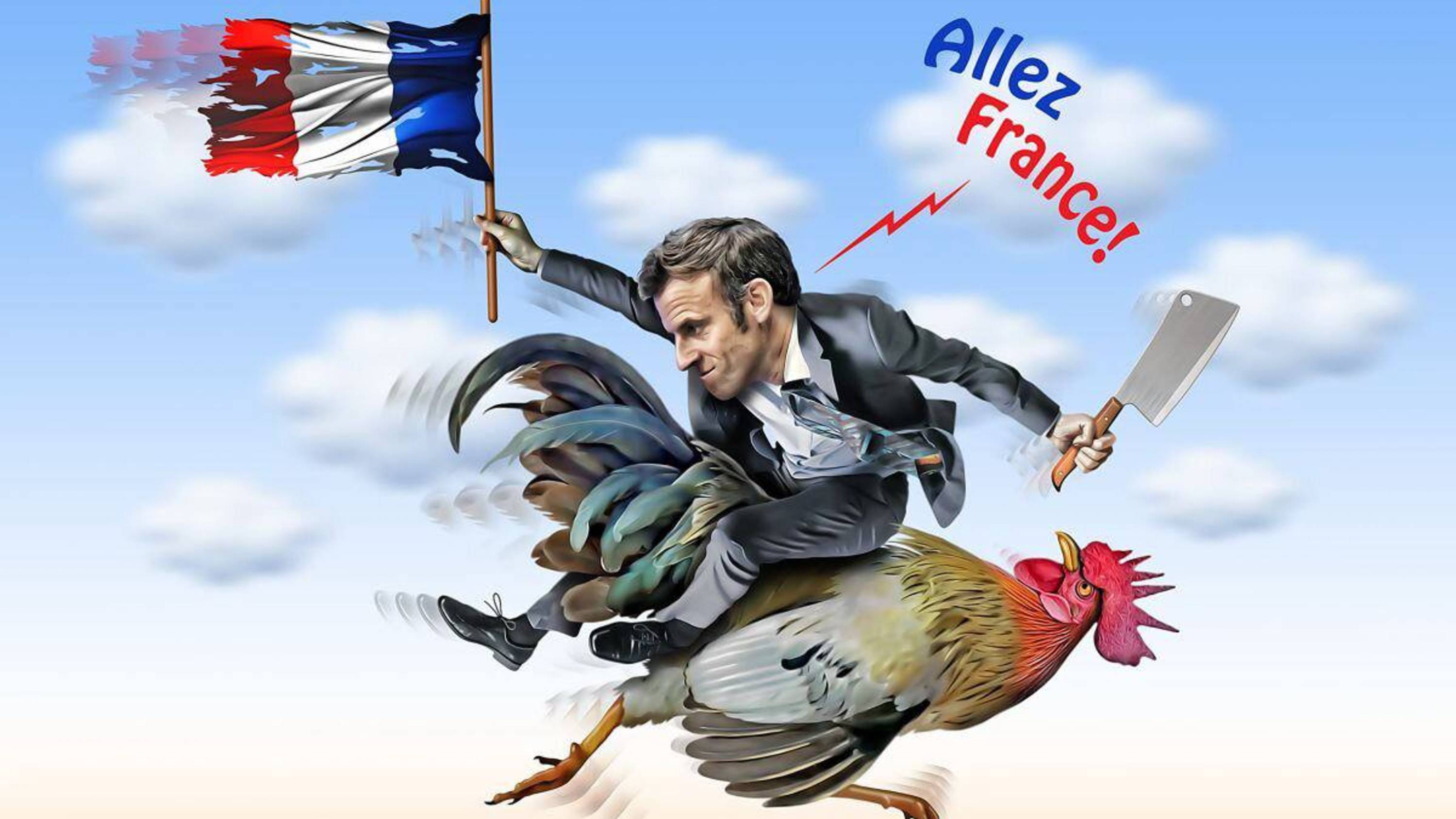 ⚡️🇫🇷 Главные заявления 🐔Макрона в ходе обращения к нации