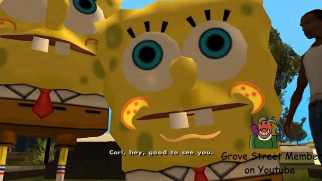 spongebob.exe (Gta sa modded cutscene)