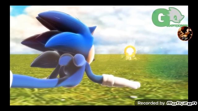 Modern sonic vs Movie Sonic the race 2