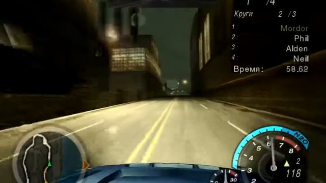 NFS Underground 2 - Hummer H2 (Максимальная) - Дымовая труба (Кольцо)