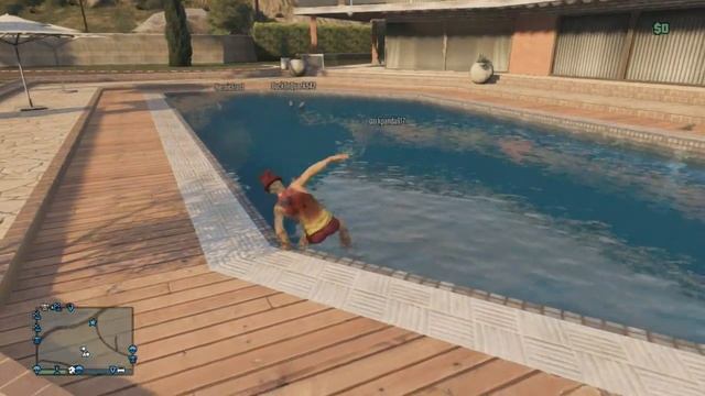 GTA 5 Funny Moments Ep. 4 (Apple Bus, Launch Glitch, Pool Party)