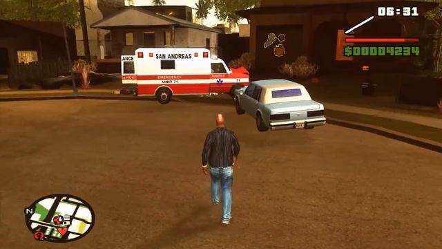 GTA San Andreas: Autumn Sunshine and Fireworks
