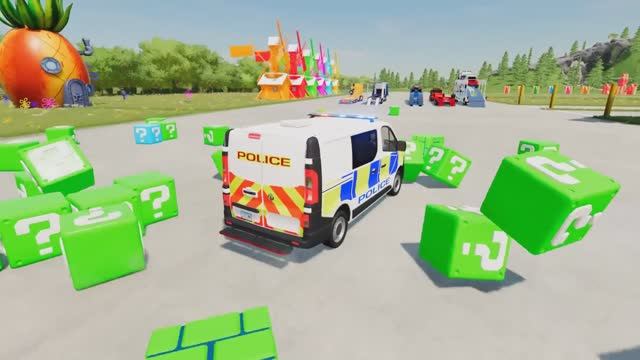 Машинки и поезда, автовозы, прицепы, трактора и грузовики.