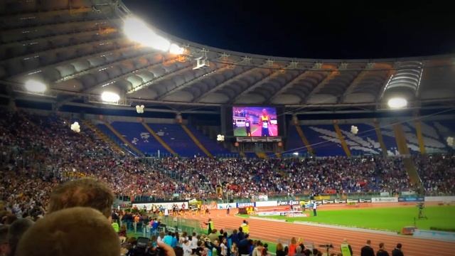 Golden Gala Rome 2012 100 meters Bolt