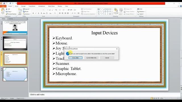 How Convert PowerPoint Slide  To Pictures 2010 Tutorial 21 | ppt To Images JPG | Tech Jawad Munawar