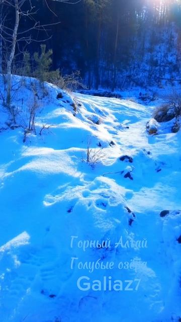 Я ищу свою весну❤️ Голубые озера Горный Алтай