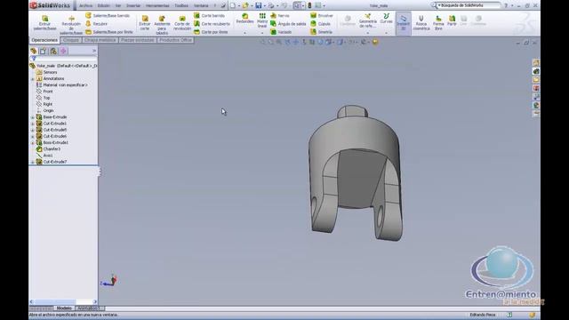 Tutorial Solidworks 2012. Detección de Colision