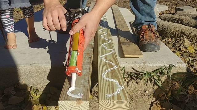How To Build a 4x4 Post or Column that Won't Warp or Bend with Treated Wood