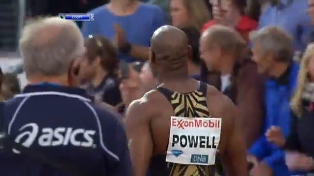 Diamond League 2012 Oslo Usain Bolt 100m 9.79 (he's ready)