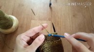 Видео # 43. Открытые перехлесты без отрыва нити и от одного клубка. МК
