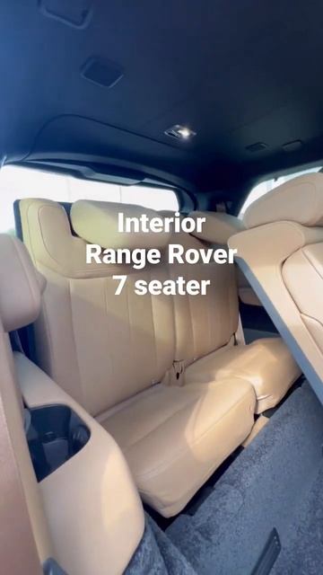 Range Rover 7 seater