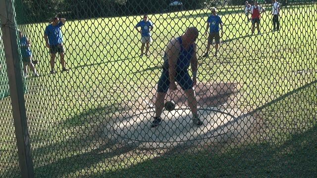 Volker Jeschke M20 weight throw 25 kg WM LSW & WTC Tata 2011