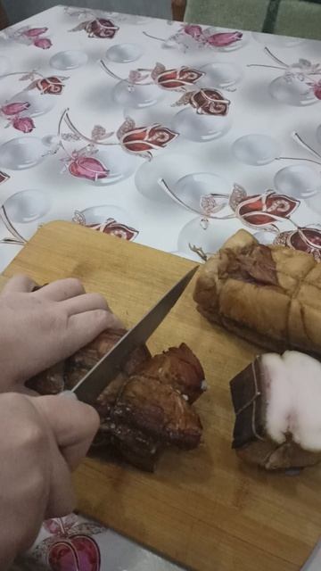 копченая грудинка и сало