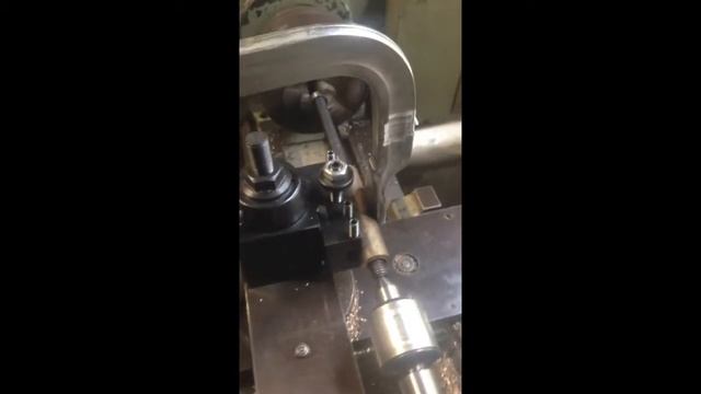Line boring set up