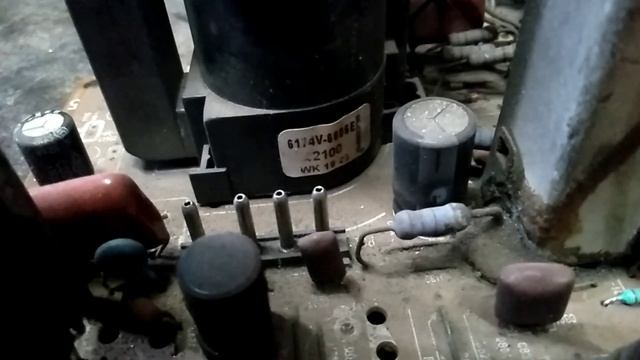 LG TV Horizontal section problem repair.