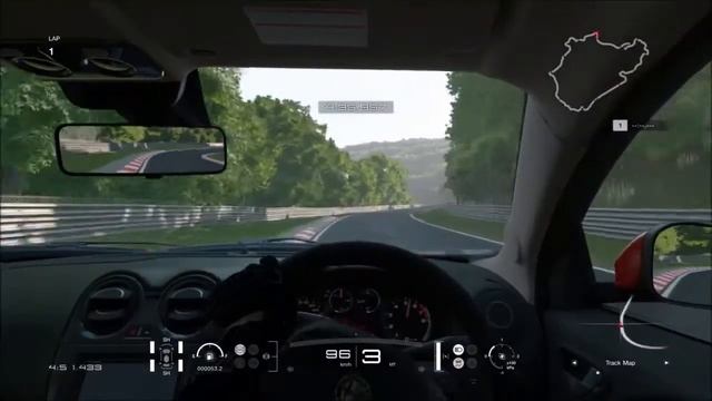 Nürburgring 2020 with Opel Meriva compared with GT Sport