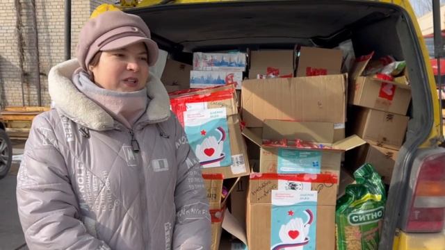 Волонтеры Подмосковья продолжают передавать гуманитарную помощь в ДНР