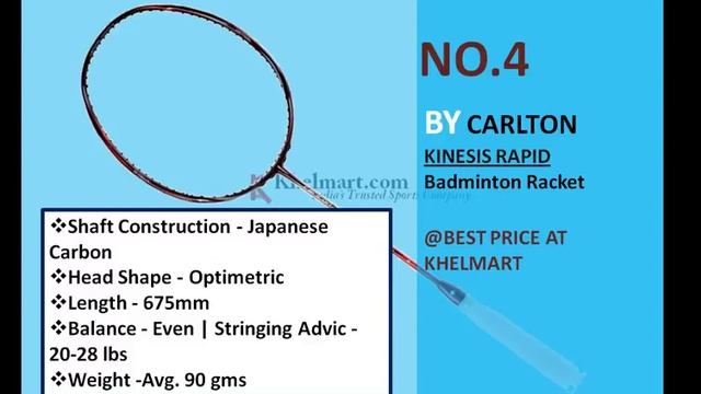Best 7 Carlton Badminton Rackets For 2018