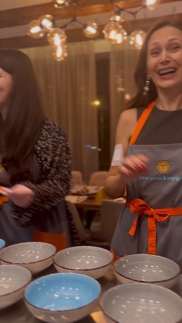 Кулинарный корпоратив в студии Вкусотеррия