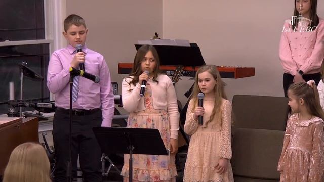 Воскрес Ісус на Третій День - Пасха 2024 - Дитячий Хор (Kids Choir) ~ 1stUEBC Of Philadelphia