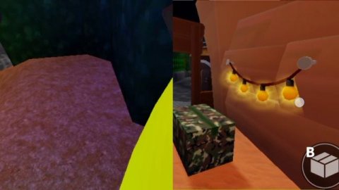 игра Rainbow Friends 2 вместе с Машей