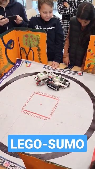 LEGO SUMO соревнования в городе Страсбург. Франция.