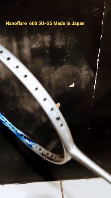 Yonex nanoflare 600 5U -G5 Made in Japan #original #bulutangkis #raketyonex #viral
