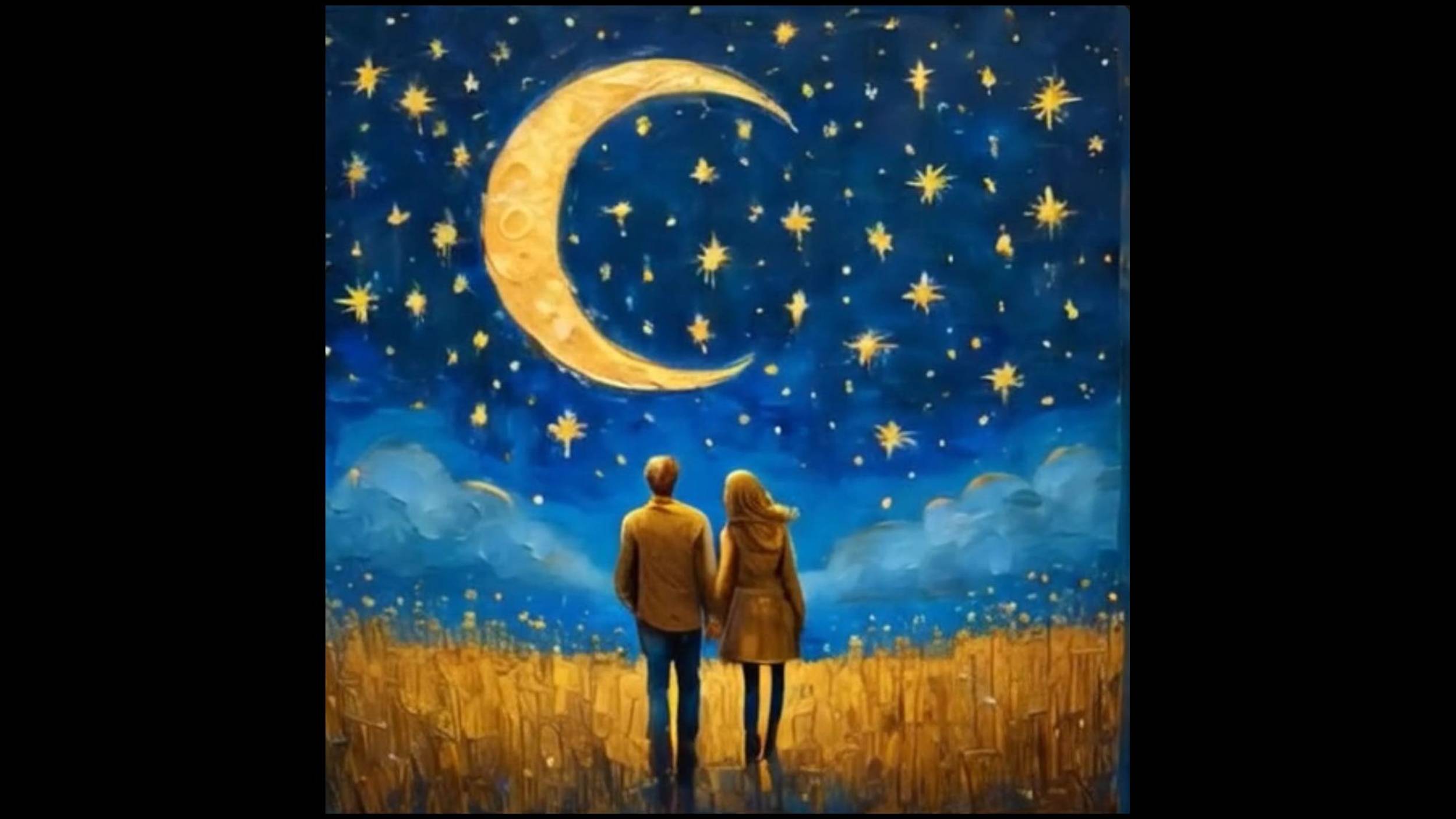 Снова месяц взошёл на трон.