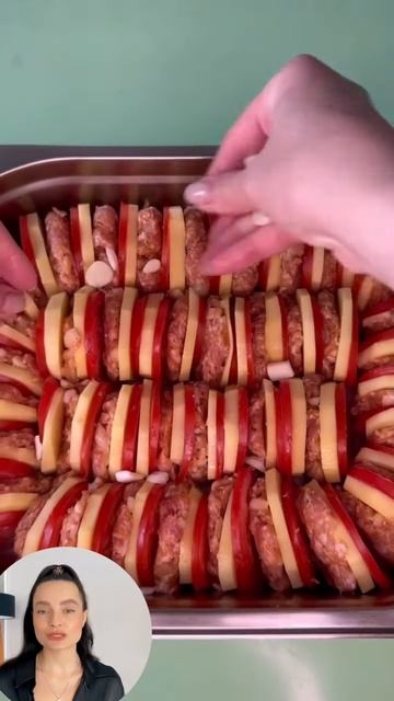 Запеканка с фаршем и томатами Подпишись и жди новых рецептов ❤️