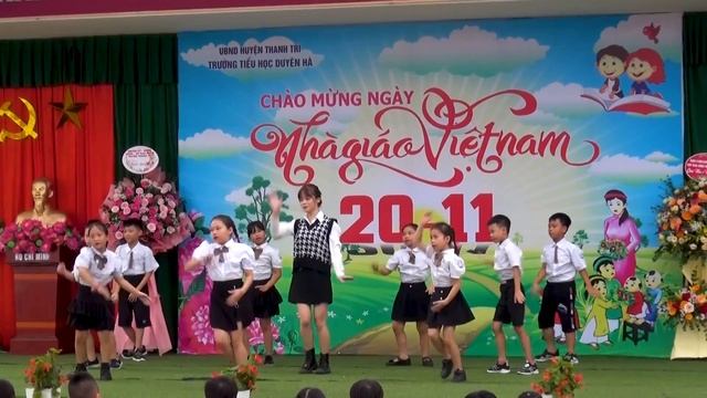 Nhớ ơn Thầy Cô - Nhảy Zumba chào mừng ngày 20/11 | Lớp 3B Trường Tiểu Học Duyên Hà #nhớ_ơn_thầy_cô