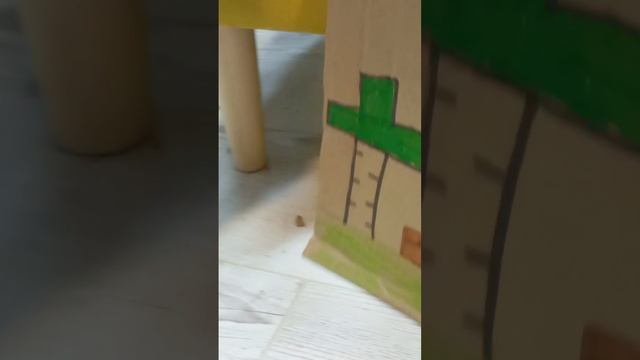 хомячок и мир Майнкрафта
