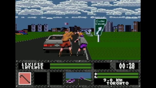 Skitchin'. SEGA Genesis. Walkthrough