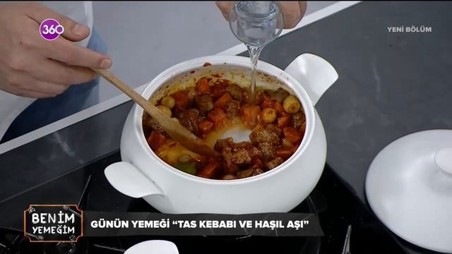 Benim Yemeğim - Günün Yemeği / Tas Kebabı ve Haşıl Aşı - 26 04 2021
