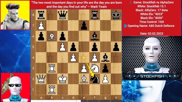 New AlphaZero (4050 Elo) Played Perfect Chess Against Stockfish 15.1 | Gothamchess | AlphaZero|Ches