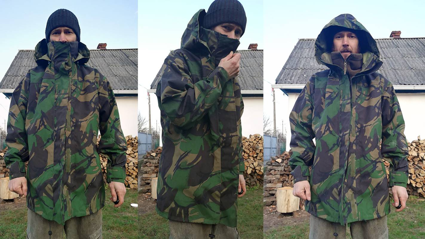 Куртка Армии Англии Мембрана Gore-Tex